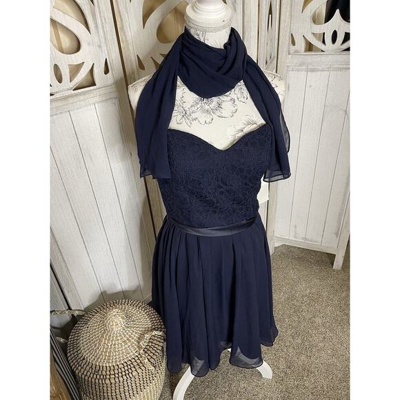 New! Morilee by Madeline Gardner Chiffon Strapless Sweetheart Neckline US 10 - Picture 1 of 8